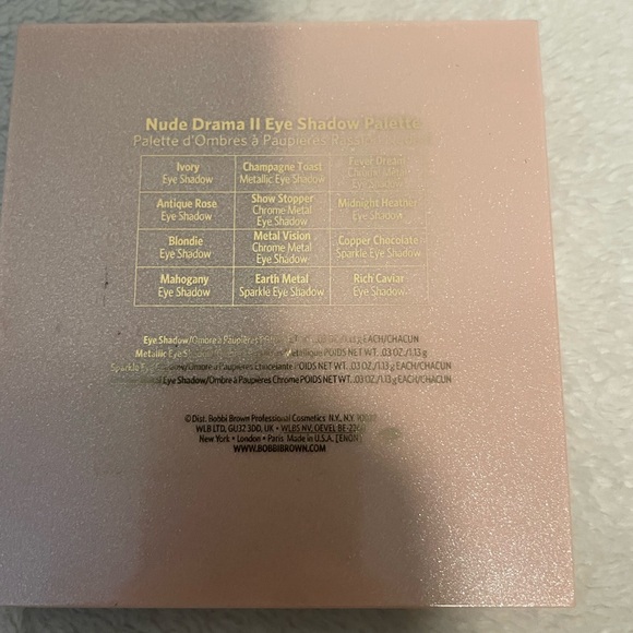 Bobbi Brown Nude Drama II Palette in Pink and Gold - Picture 4 of 4